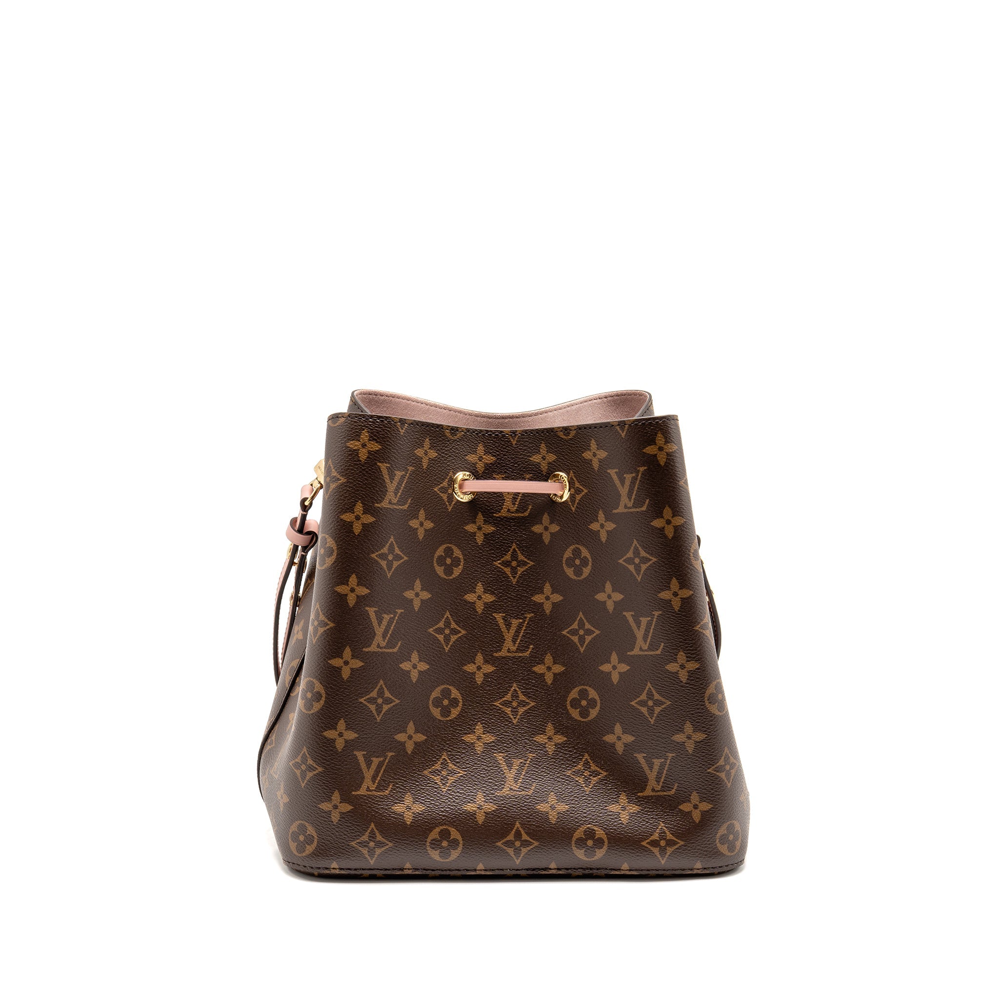 AAA Replica Louis Vuitton LV NEO NOE MONOGRAM CANVAS ROSE POUDRE GHW
