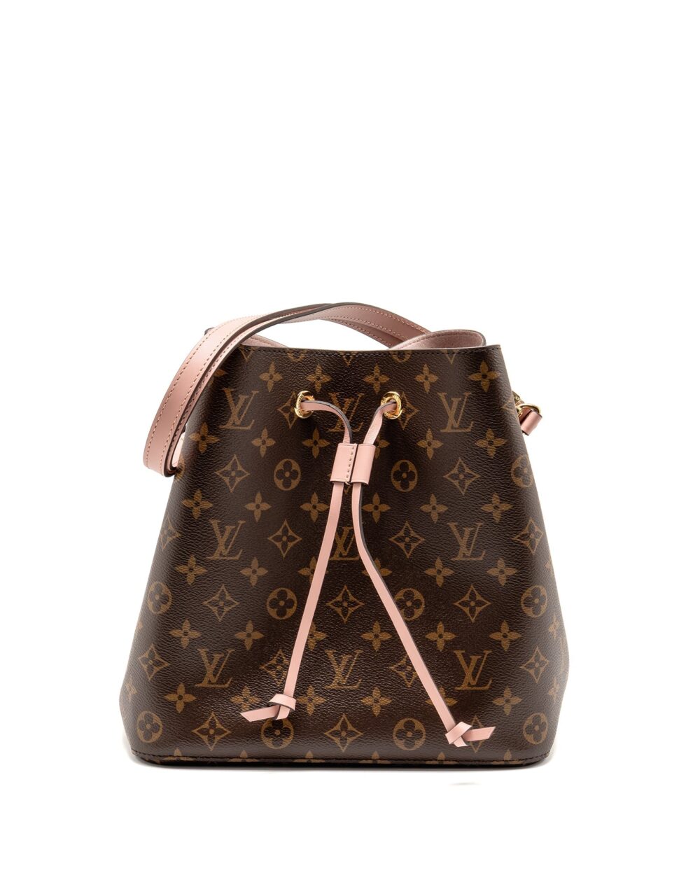 AAA Replica Louis Vuitton LV NEO NOE MONOGRAM CANVAS ROSE POUDRE GHW