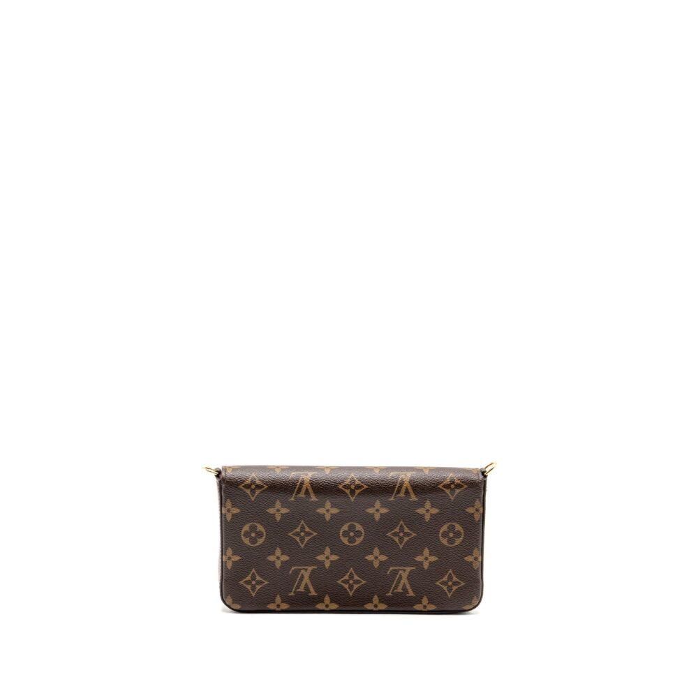 AAA Replica Louis Vuitton LV POCHETTE FELICIE LIMITED EDITION VIVIENNE MASCOT ON HOLLYWOOD DRIVE MONOGRAM CANVAS GHW