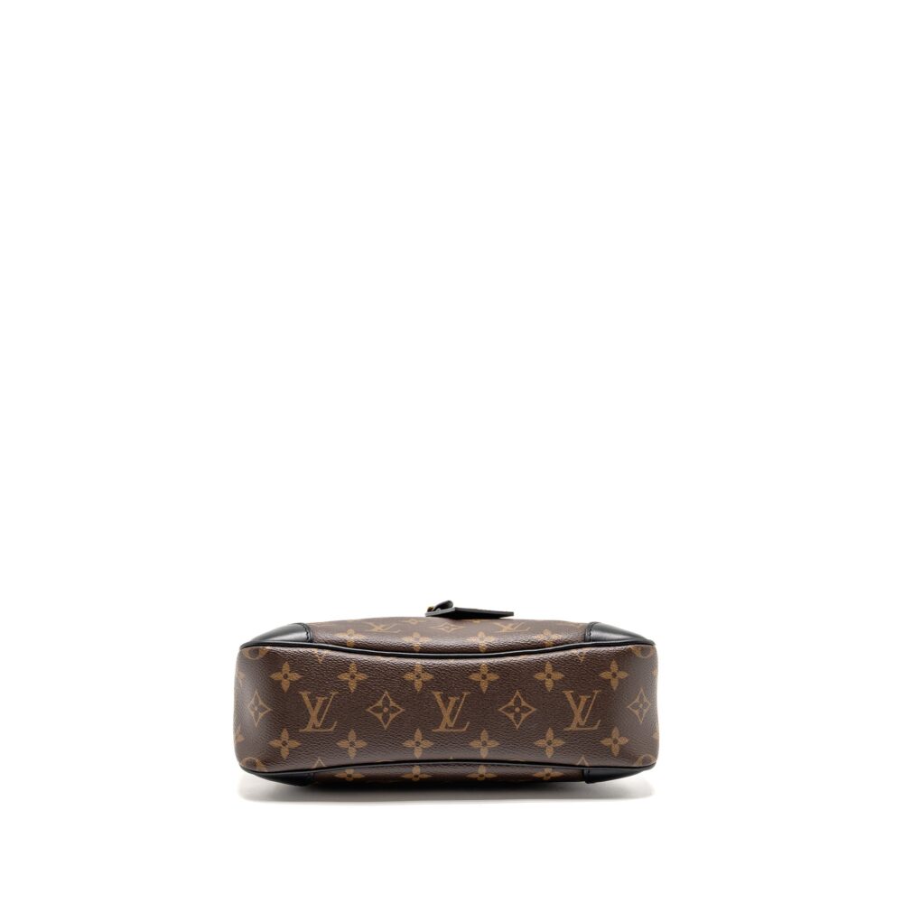 AAA Replica Louis Vuitton LV ODEON PM BAG MONOGRAM CANVAS BLACK GHW