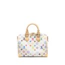 AAA Replica Louis Vuitton LV LV X TM SPEEDY BANDOULIÈRE 25 MONOGRAM CANVAS WHITE/ MULTICOLOUR GHW