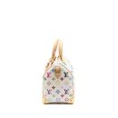 AAA Replica Louis Vuitton LV LV X TM SPEEDY BANDOULIÈRE 25 MONOGRAM CANVAS WHITE/ MULTICOLOUR GHW
