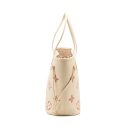 AAA Replica Louis Vuitton LV NEVERFULL MM MONOGRAM EMPREINTE CRÈME/ROSE TRIANON GHW
