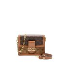 AAA Replica Louis Vuitton LV DAUPHINE MM MONOGRAM / MONOGRAM REVERSE CANVAS GHW