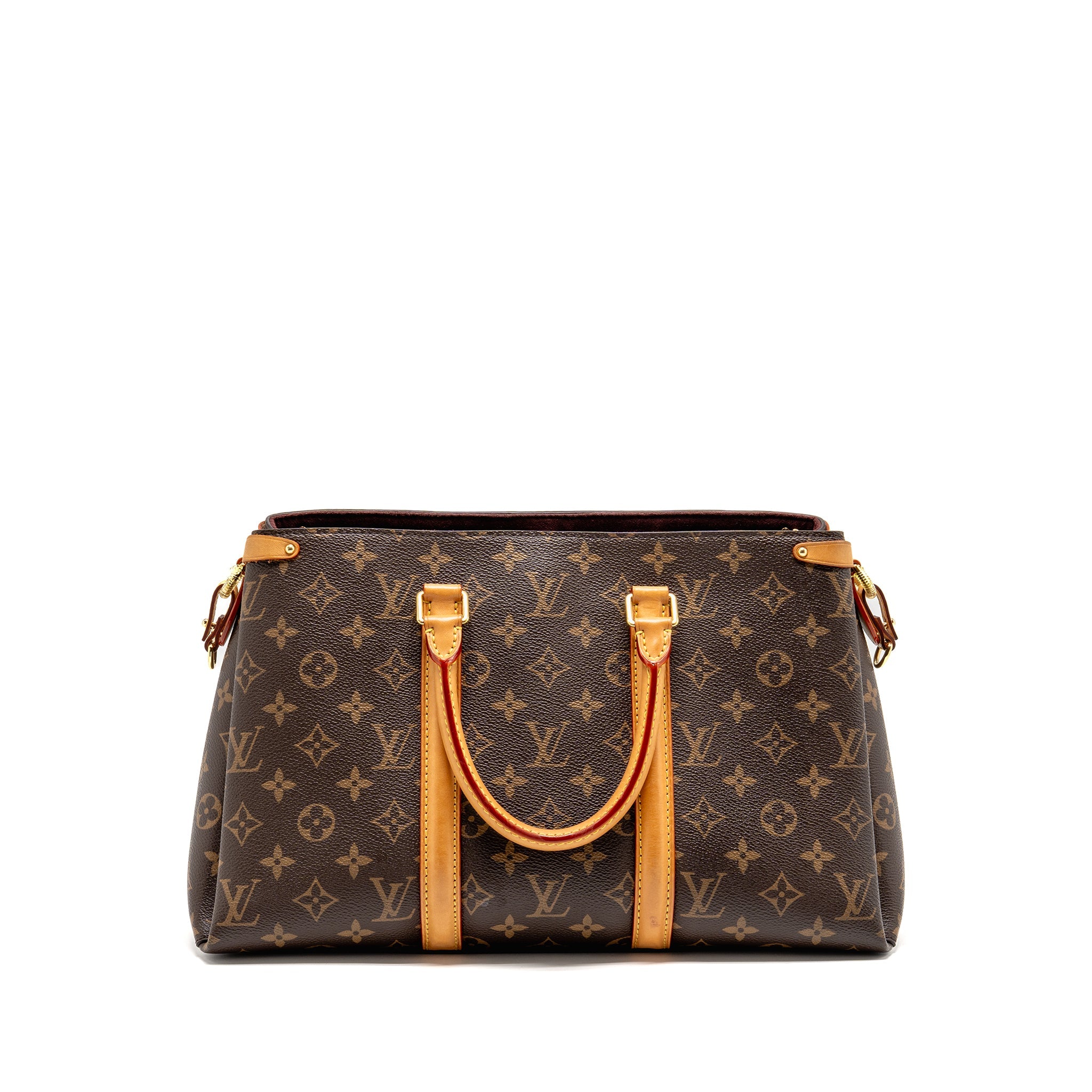 AAA Replica Louis Vuitton LV SOUFFLOT MM MONOGRAM CANVAS GHW