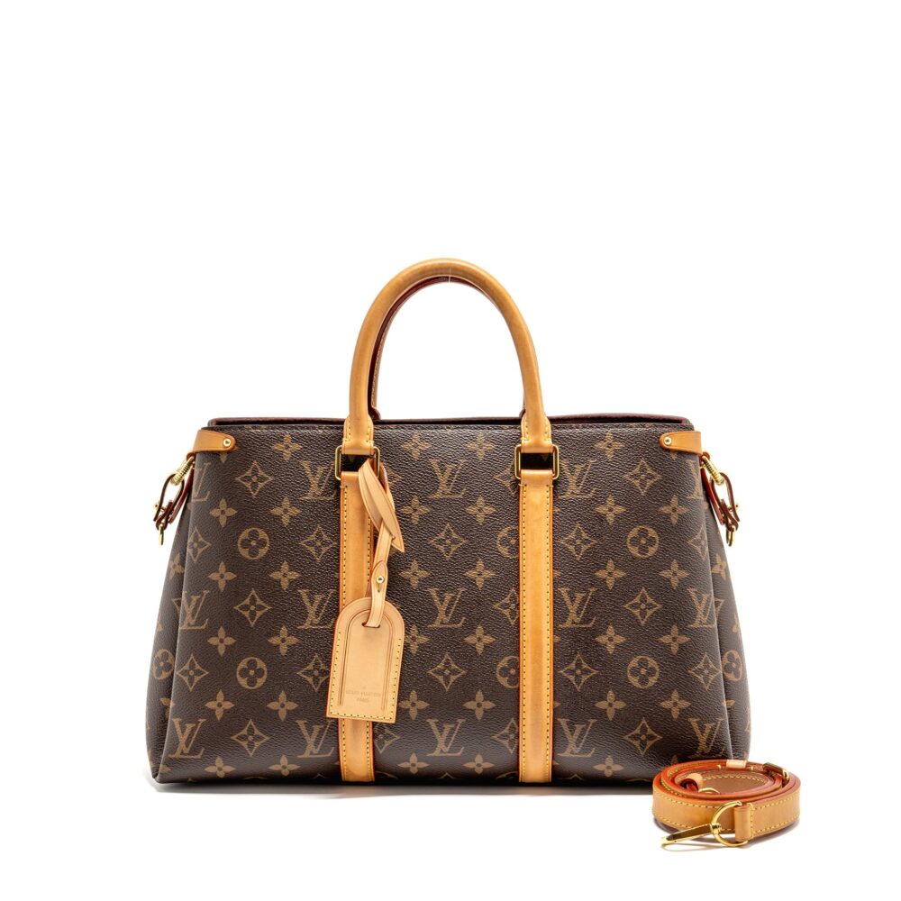 AAA Replica Louis Vuitton LV SOUFFLOT MM MONOGRAM CANVAS GHW
