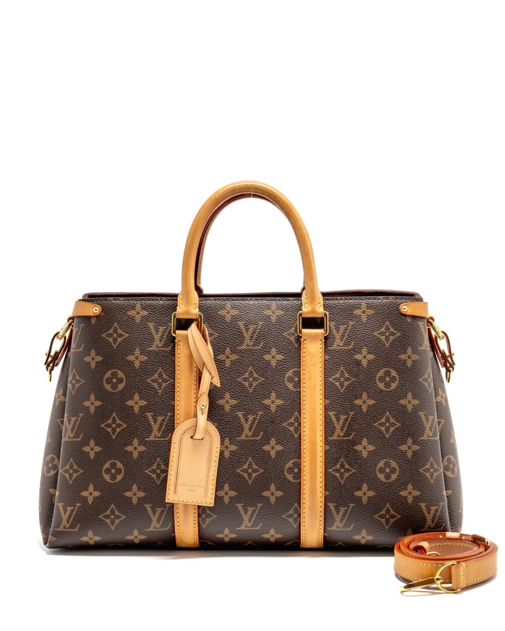AAA Replica Louis Vuitton LV SOUFFLOT MM MONOGRAM CANVAS GHW