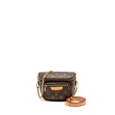 AAA Replica Louis Vuitton LV MINI BUMBAG MONOGRAM CANVAS GHW
