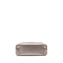 AAA Replica Louis Vuitton LV CAPUCINES BB LEATHER METALLIC SILVER SHW