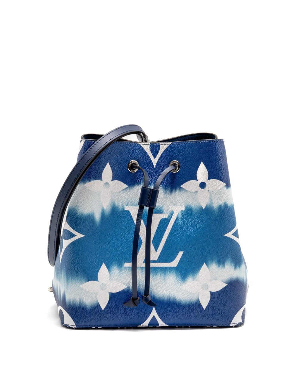 AAA Replica Louis Vuitton LV NEONOE LV ESCALE MM PASTEL GIANT MONOGRAM CANVAS BLUE/WHITE SHW
