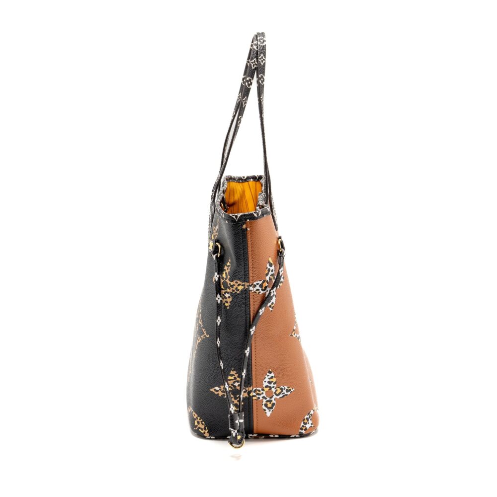 AAA Replica Louis Vuitton LV NEVERFULL MM GIANT MONOGRAM CANVAS MULTICOLOUR GHW