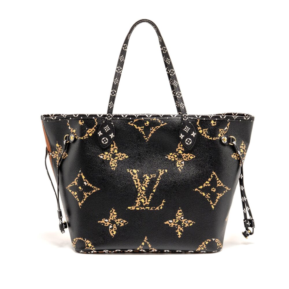 AAA Replica Louis Vuitton LV NEVERFULL MM GIANT MONOGRAM CANVAS MULTICOLOUR GHW