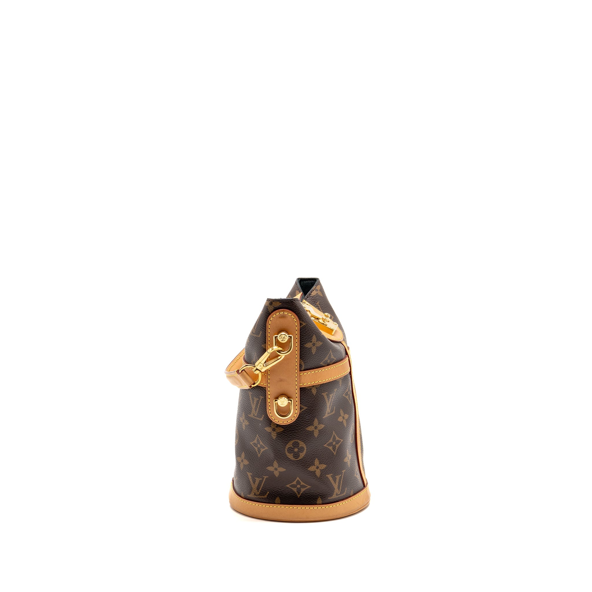 AAA Replica Louis Vuitton LV DUFFLE BAG MONOGRAM CANVAS GHW