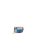 AAA Replica Louis Vuitton LV LIMITED EDITION ROUGE MICRO POCHETTE MONOGRAM JACQUARD DENIM BLUE GHW