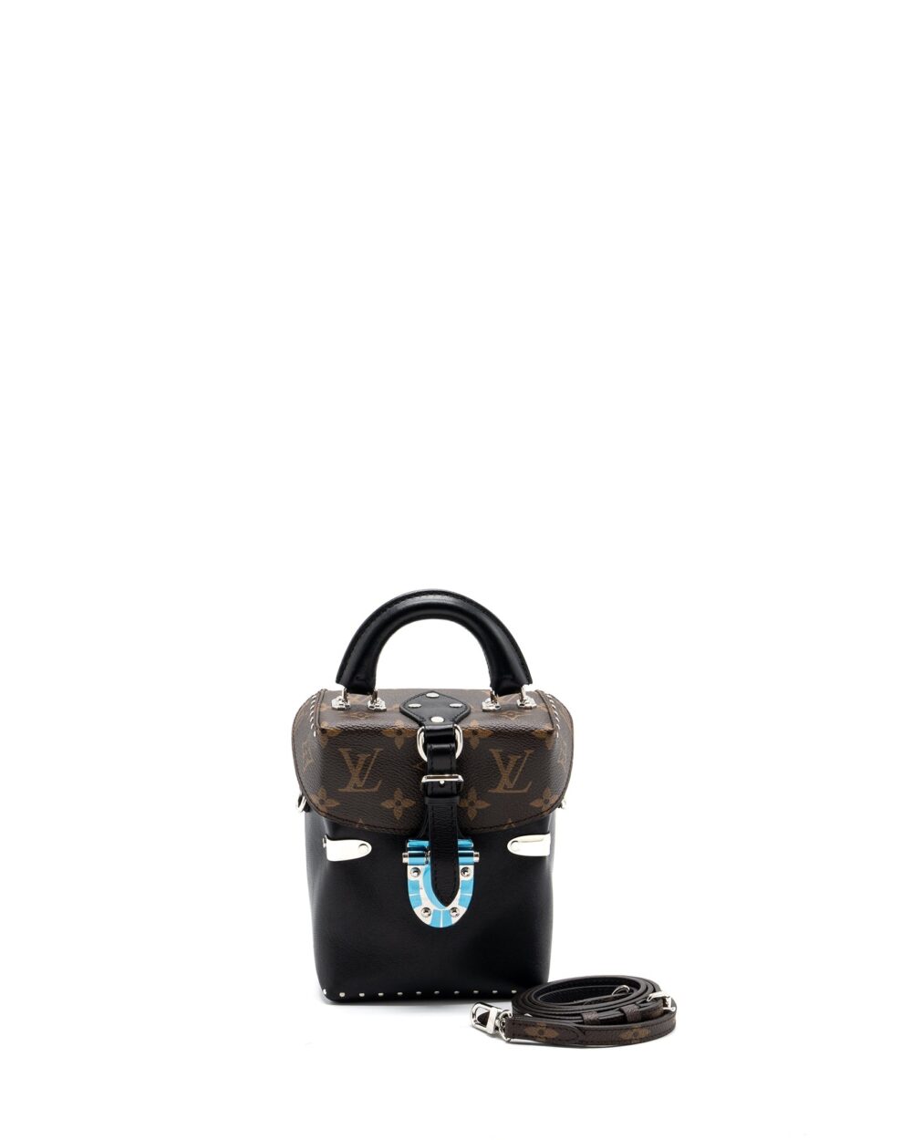 AAA Replica Louis Vuitton LV CAMERA BOX SHOULDER BAG MONOGRAM CANVAS SHW