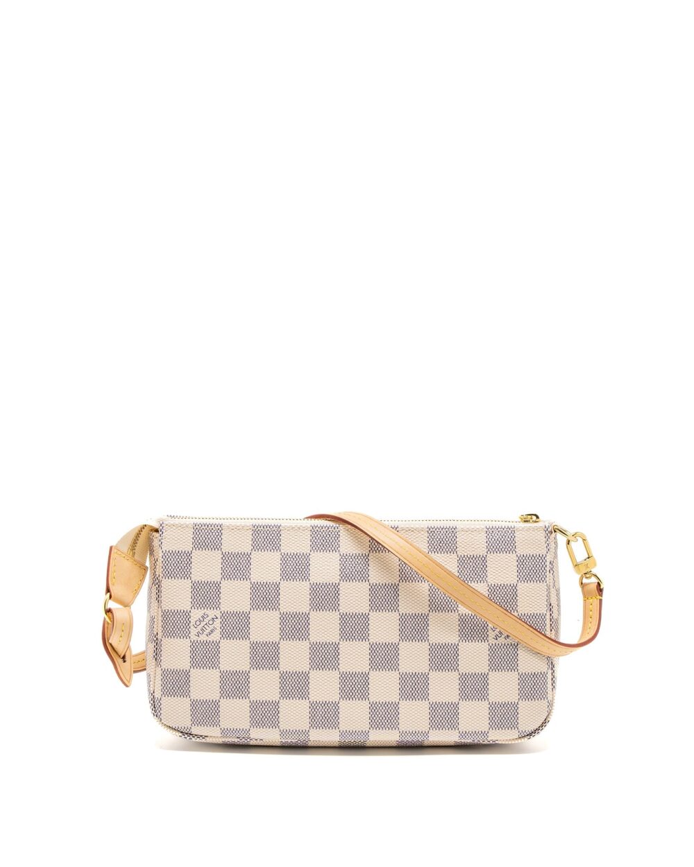 AAA Replica Louis Vuitton LV POCHETTE ACCESSORIES DAMIER AZUR CANVAS GHW (NEW VERSION)