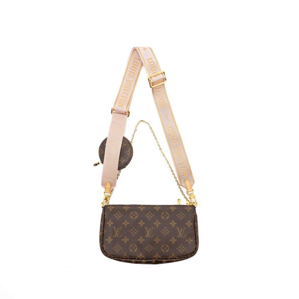 AAA Replica Louis Vuitton LV MULTI POCHETTE ACCESSORIES MONOGRAM CANVAS GHW