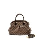 AAA Replica Louis Vuitton LV TREVI TOTE BAG DAMIER EBENE CANVAS GHW
