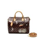 AAA Replica Louis Vuitton LV SPEEDY BANDOULIERE 30 CATOGRAM LIMITED EDITION CANVAS GHW