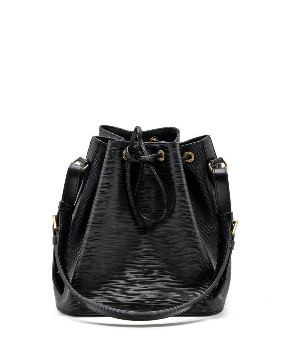 AAA Replica Louis Vuitton LV PETIT NOE EPI LEATHER BLACK GHW