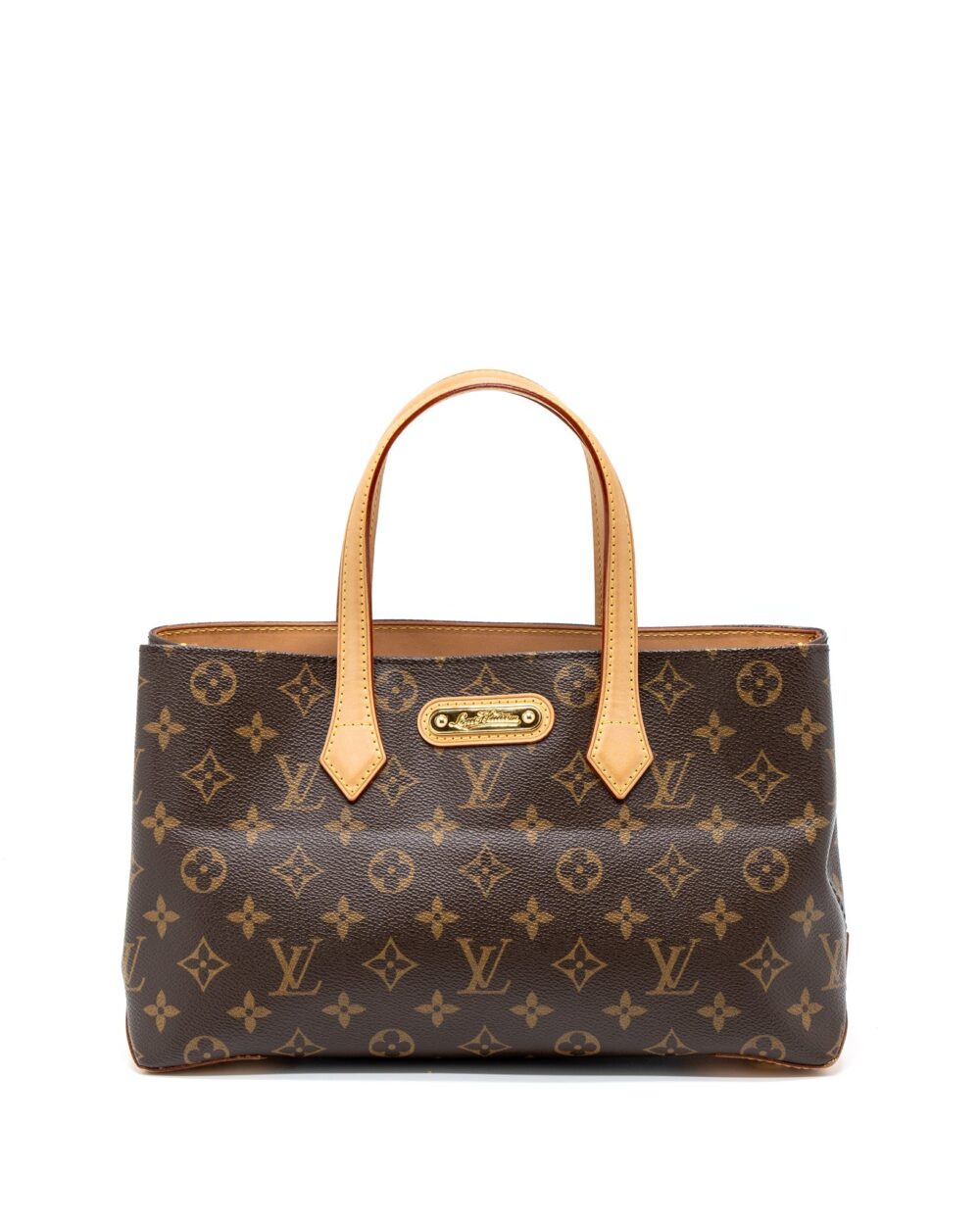 AAA Replica Louis Vuitton LV WILSHIRE PM TOTE BAG MONOGRAM CANVAS GHW