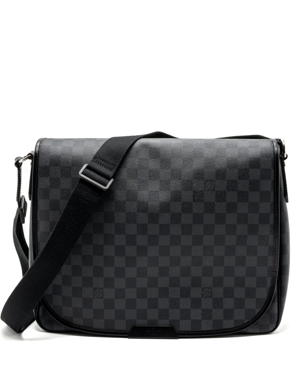 AAA Replica Louis Vuitton LV LARGE MESSANGER BAG DAMIER GRAPHITE CANVAS SHW