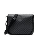 AAA Replica Louis Vuitton LV LARGE MESSANGER BAG DAMIER GRAPHITE CANVAS SHW