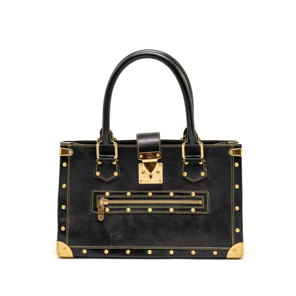 AAA Replica Louis Vuitton LV VINTAGE SHOULDER BAG BLACK GHW