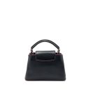 AAA Replica Louis Vuitton LV CAPUCINES BB TAURILLON NAVY SHW
