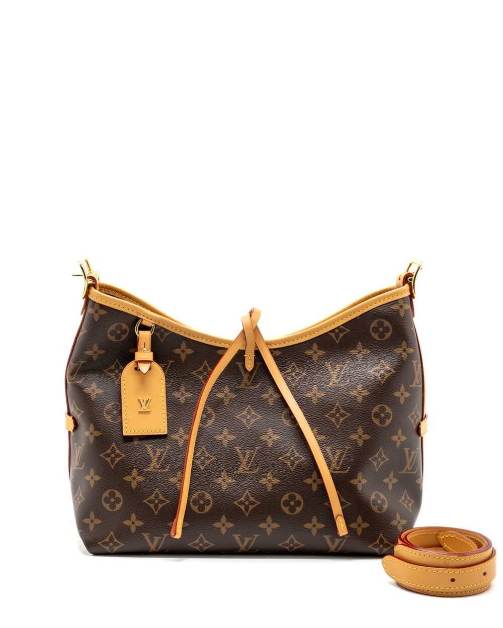 AAA Replica Louis Vuitton LV CARRYALL PM MONOGRAM CANVAS GHW (NEW VERSION)