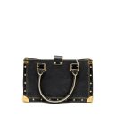 AAA Replica Louis Vuitton LV VINTAGE SHOULDER BAG BLACK GHW