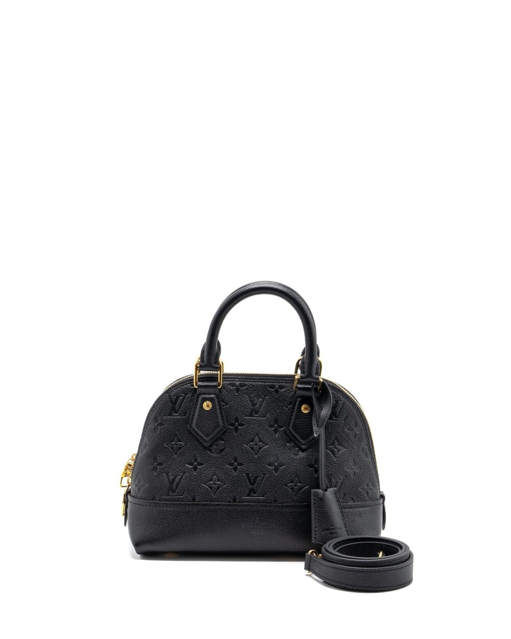 AAA Replica Louis Vuitton LV NEO ALMA BB MONOGRAM EMPREINTE BLACK GHW (NEW VERSION)
