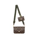 AAA Replica Louis Vuitton LV FELICIE STRAP & GO MONOGRAM CANVAS GHW (NEW VERSION)