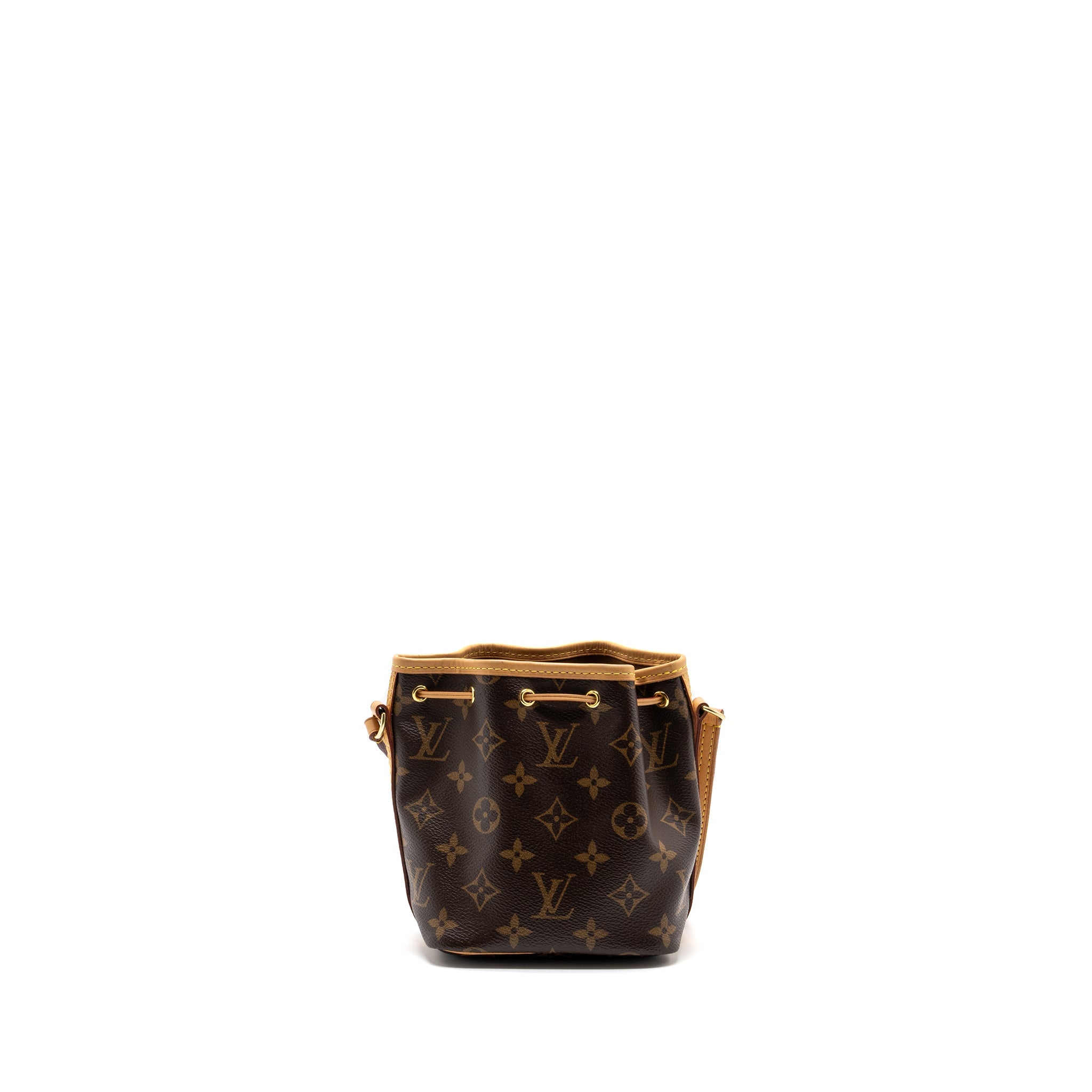 AAA Replica Louis Vuitton LV NANO NOE MONOGRAM CANVAS GHW