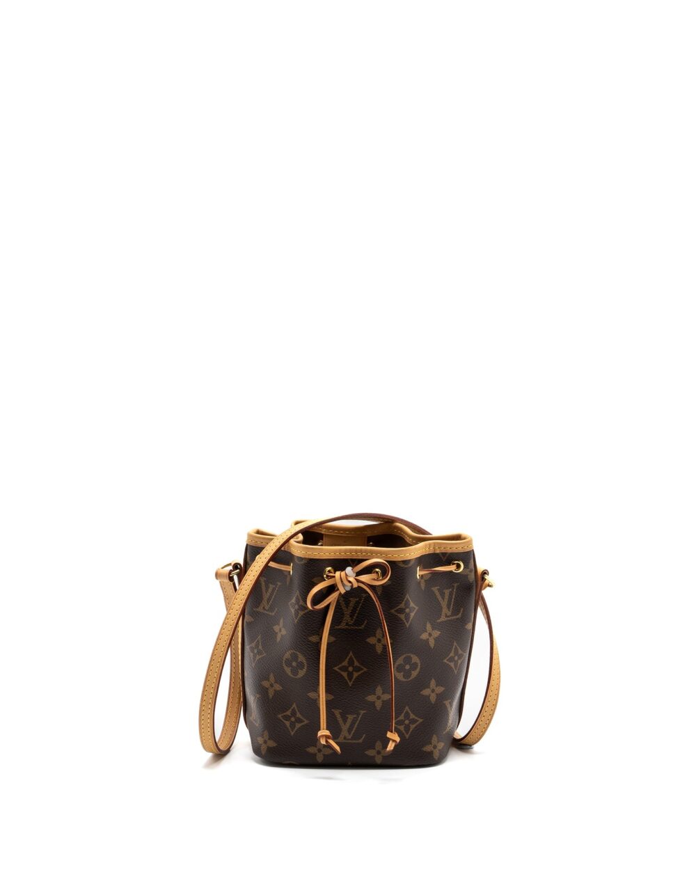 AAA Replica Louis Vuitton LV NANO NOE MONOGRAM CANVAS GHW