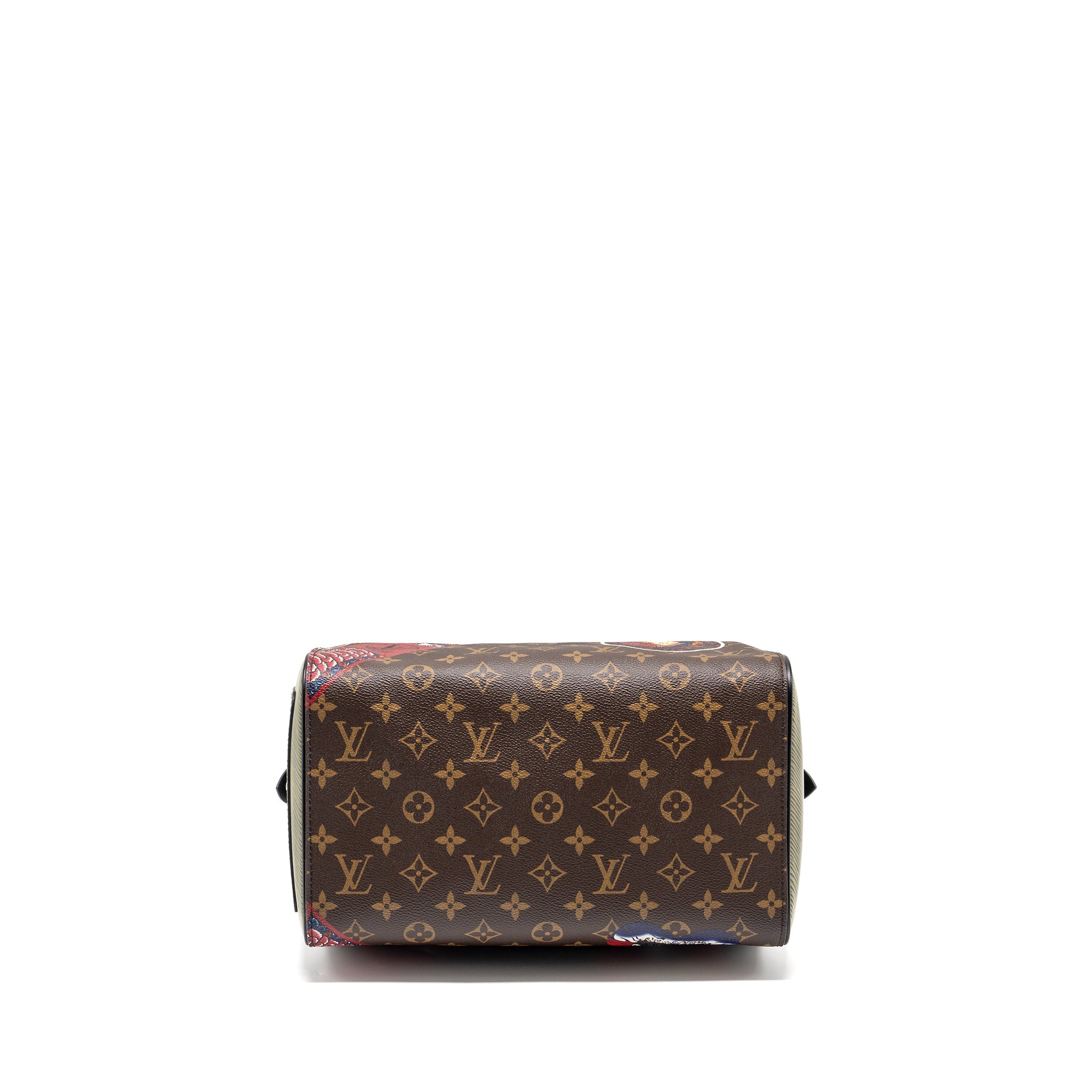 AAA Replica Louis Vuitton LV KABUKI LIMITED EDITION SPEEDY 30 MONOGRAM CANVAS/EPI MULTICOLOUR GHW
