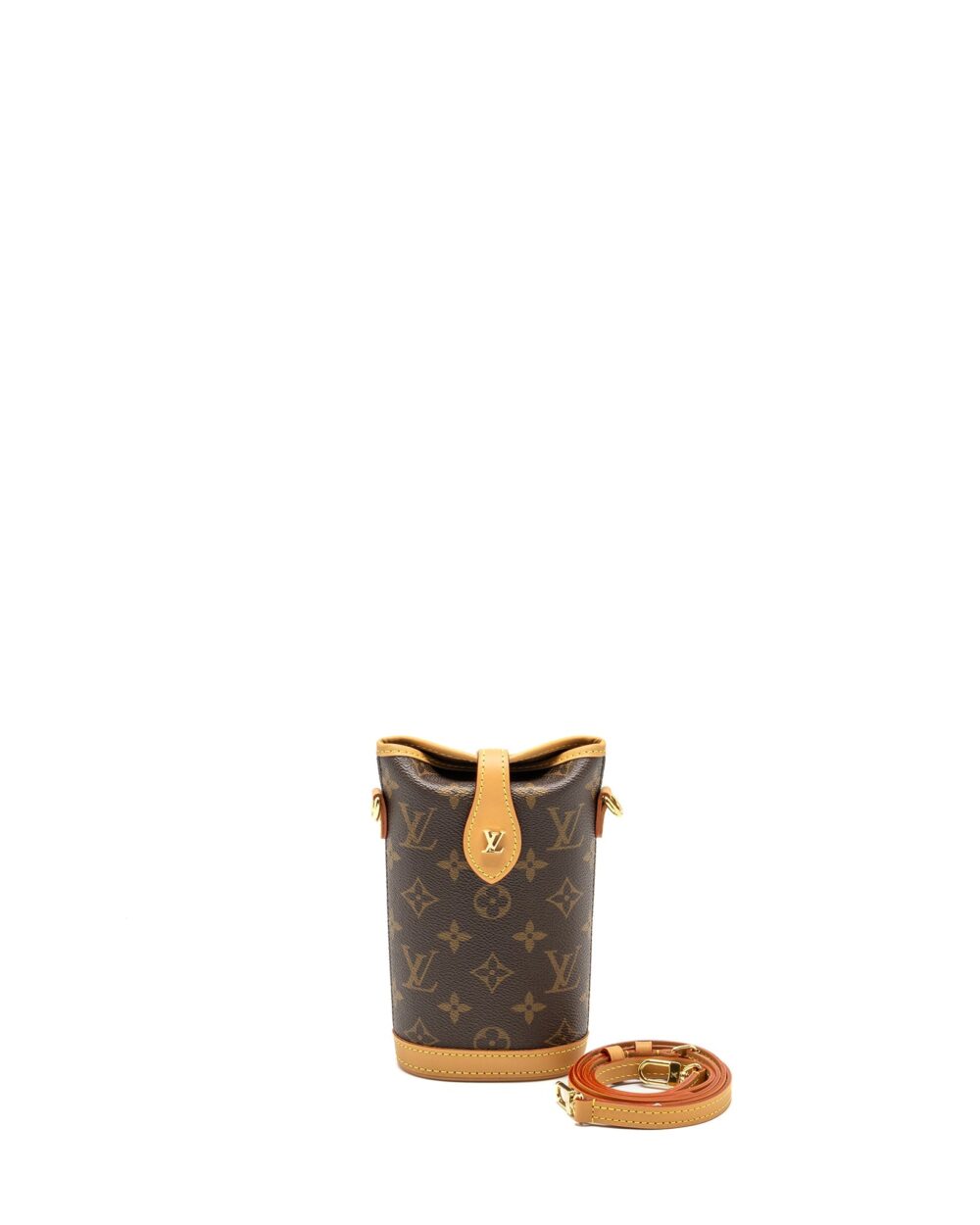 AAA Replica Louis Vuitton LV FOLD ME POUCH MONOGRAM CANVAS GHW