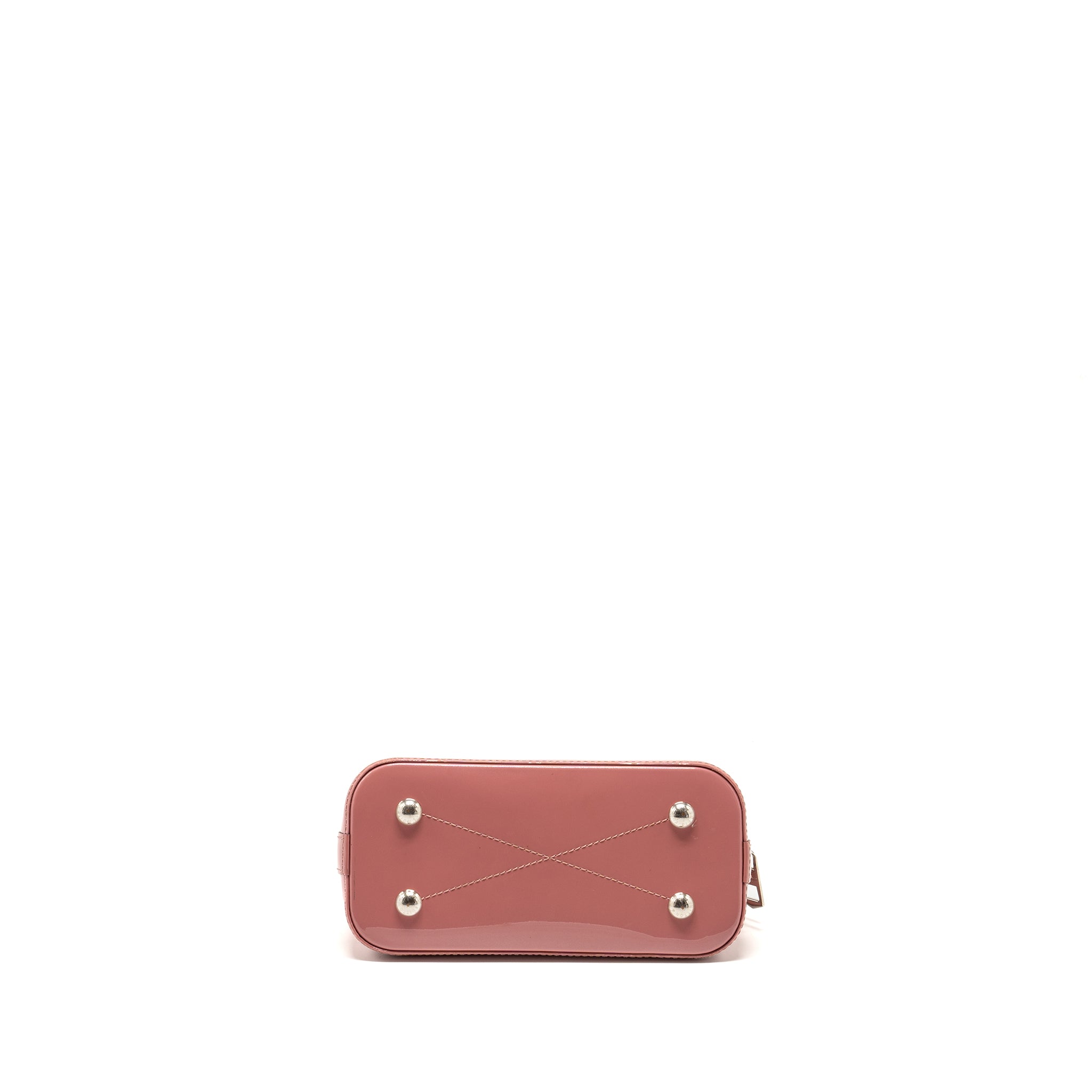 AAA Replica Louis Vuitton LV ALMA BB VERNIS PATENT ROSE BLUSH SHW