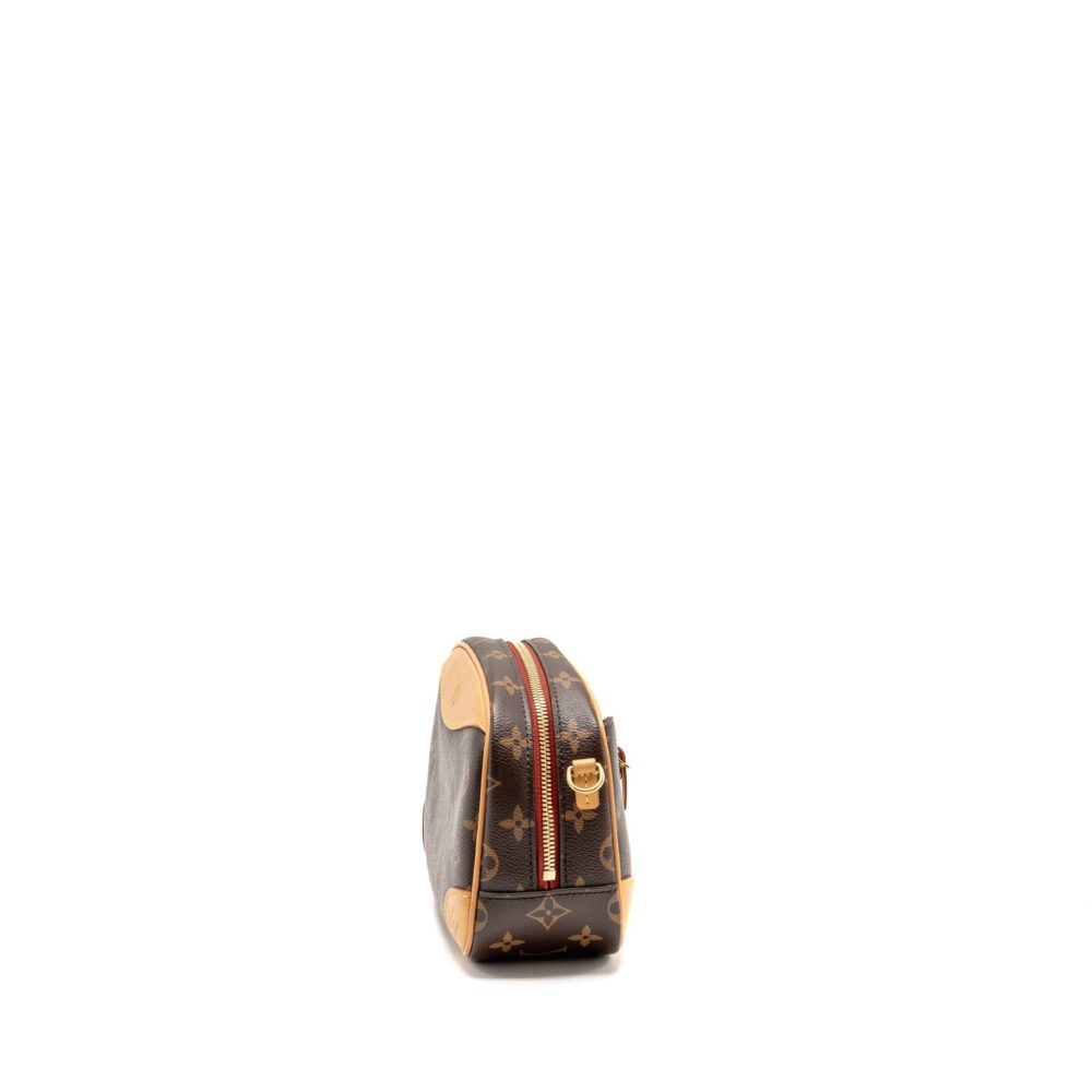 AAA Replica Louis Vuitton LV MINI DEAUVILLE SHOULDER BAG MONOGRAM CANVAS GHW