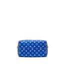 AAA Replica Louis Vuitton LV SPEEDY P9 BANDOULIERE 25 MONOGRAM SOFT CALFSKIN BLEU GHW
