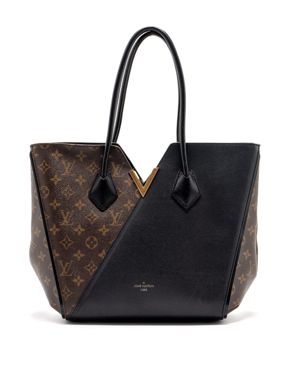 AAA Replica Louis Vuitton LV KIMONO TOTE BAG LEATHER / MONOGRAM CANVAS GHW