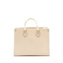 AAA Replica Louis Vuitton LV ONTHEGO MM EMPREINTE LEATHER WHITE GHW (NEW VERSION)