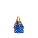 AAA Replica Louis Vuitton LV SPEEDY P9 BANDOULIERE 25 MONOGRAM SOFT CALFSKIN BLEU GHW