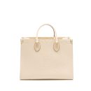 AAA Replica Louis Vuitton LV ONTHEGO MM EMPREINTE LEATHER WHITE GHW (NEW VERSION)