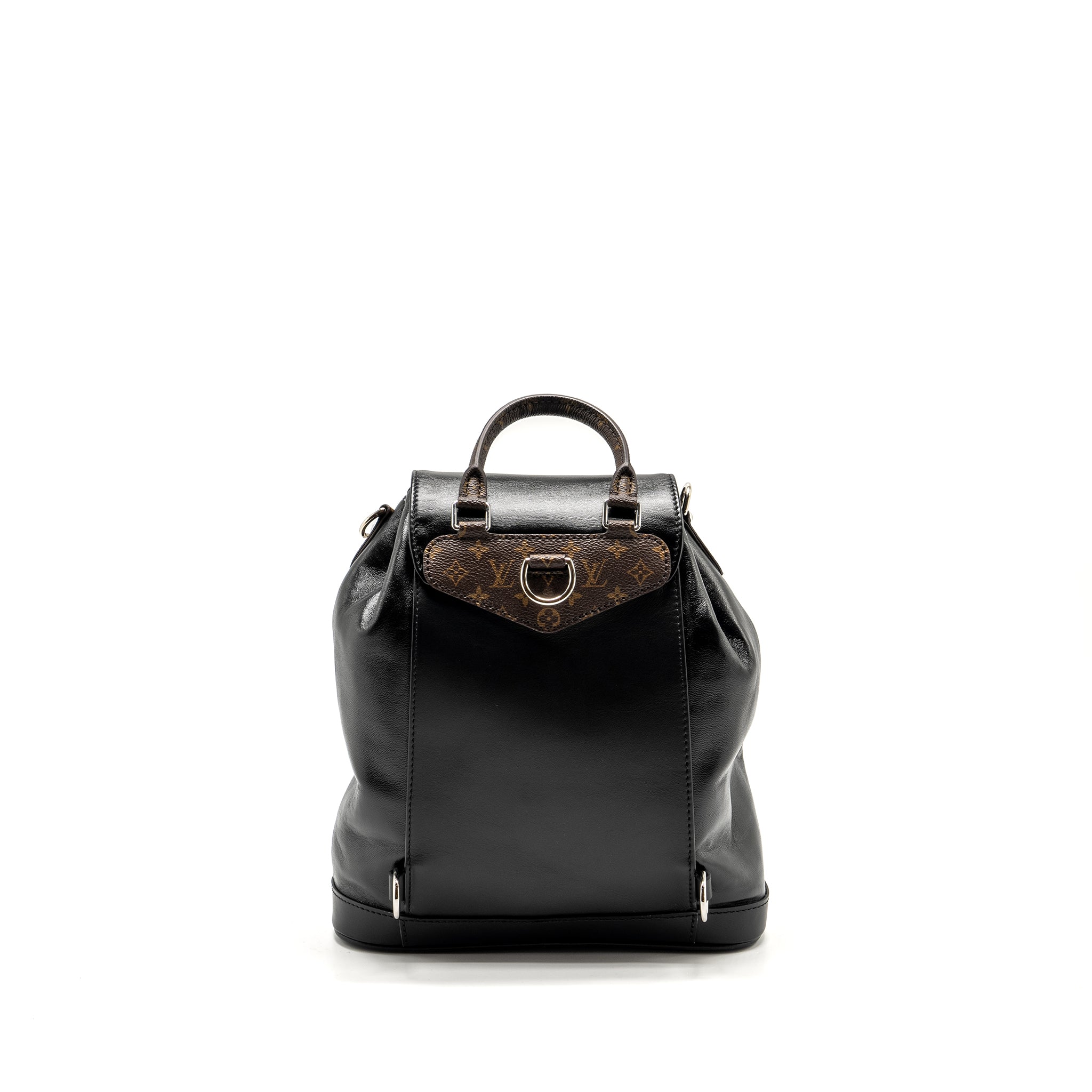 AAA Replica Louis Vuitton LV MONTSOURIS BACKPACK PM LAMBSKIN BLACK SHW