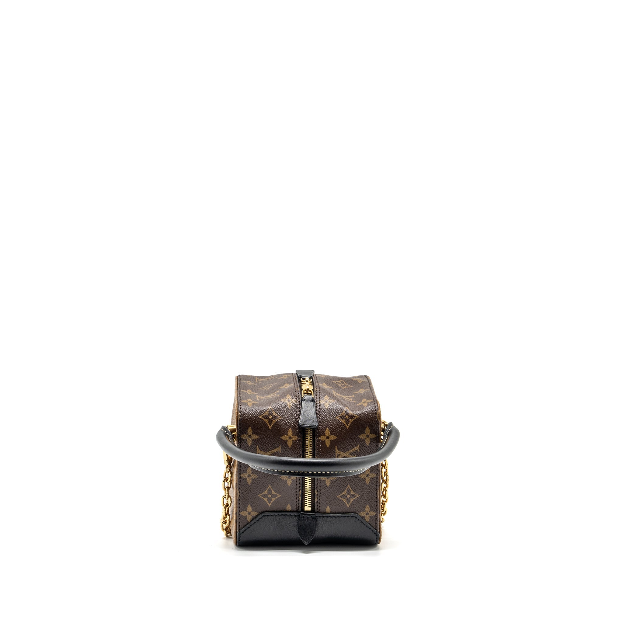 AAA Replica Louis Vuitton LV SQUARE BAG MONOGRAM REVERSE CANVAS GHW