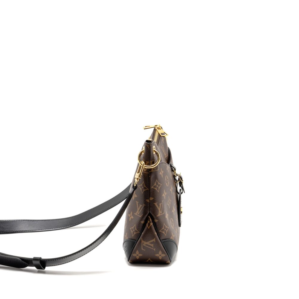 AAA Replica Louis Vuitton LV ODEON PM BAG MONOGRAM CANVAS BLACK GHW