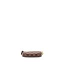 AAA Replica Louis Vuitton LV MINI POCHETTE ACCESSORIES DAMIER EBENE CANVAS GHW