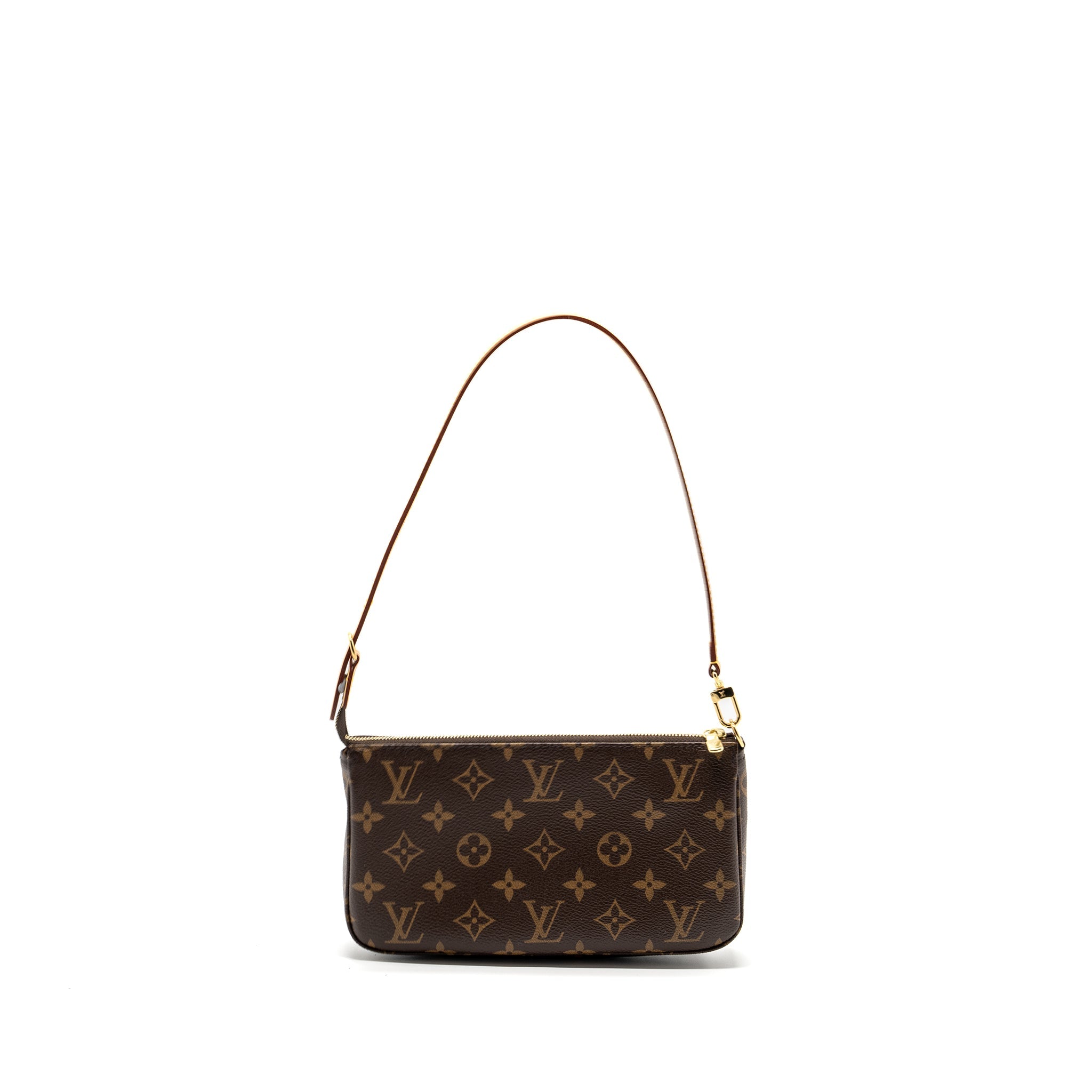 AAA Replica Louis Vuitton LV POCHETTE ACCESSORIES MONOGRAM CANVAS GHW