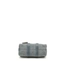 AAA Replica Louis Vuitton LV KEEPALL BANDOULIERE 25 WASHED DENIM CANVAS BLUE SHW